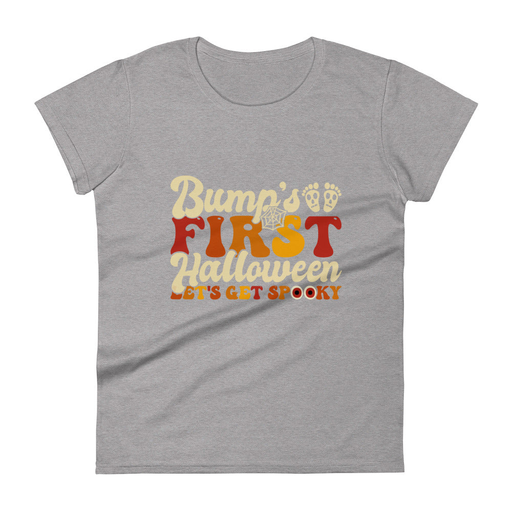 Bumps First Halloween Ill Womens Tee