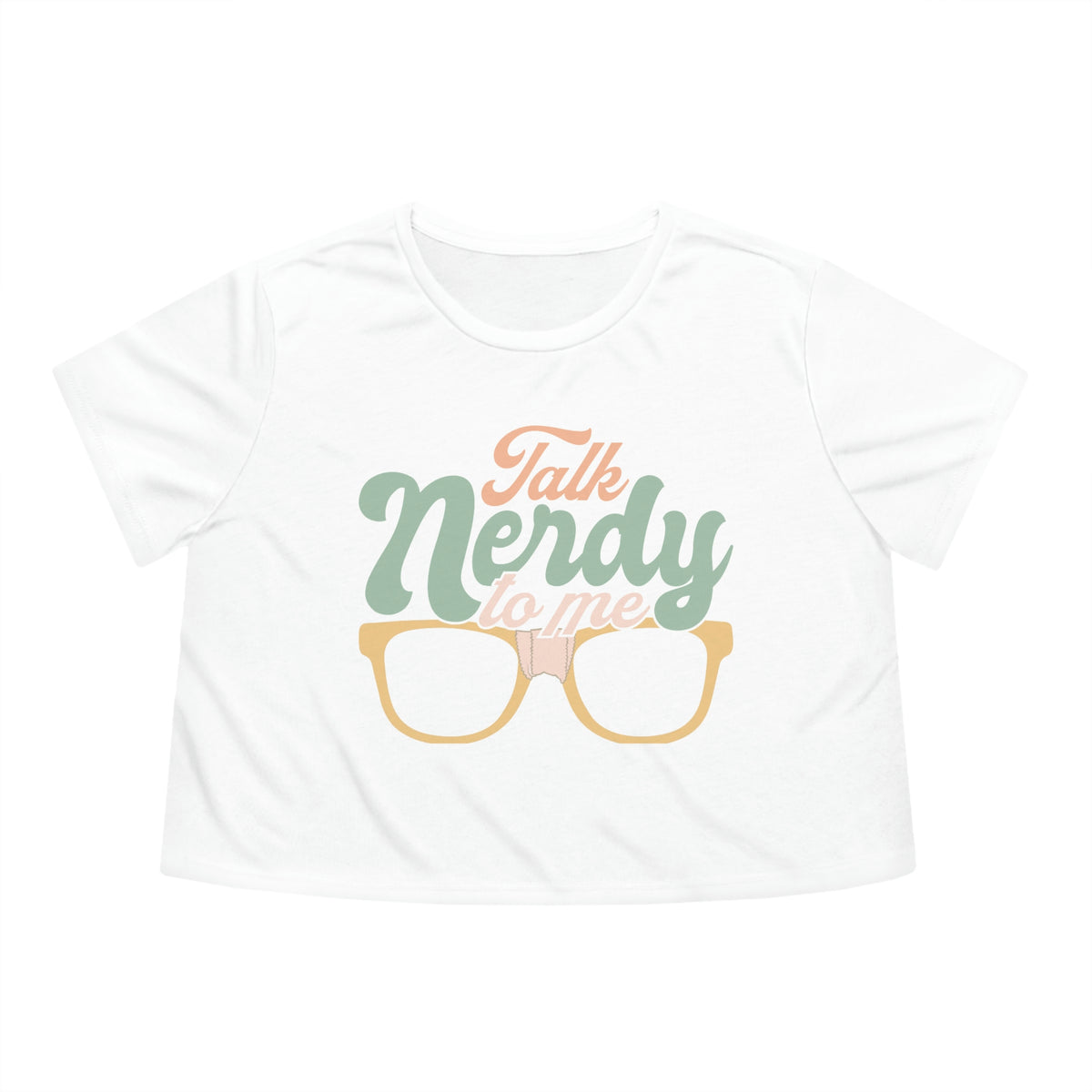 Talk Nerdy To Me l Crop Tee