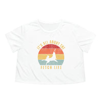 Fetch Life Womens Crop Tee