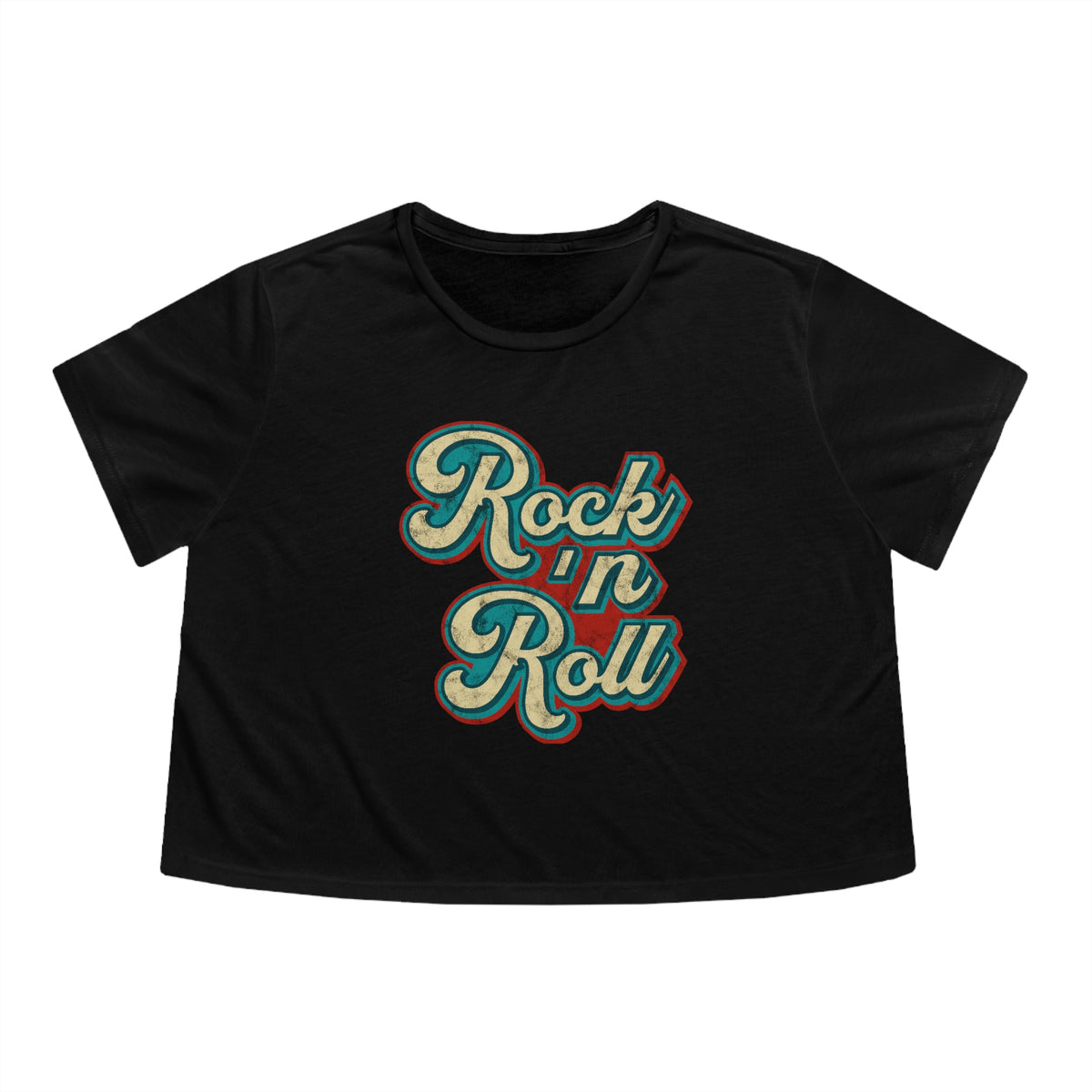 Rock 'n Roll Crop Tee