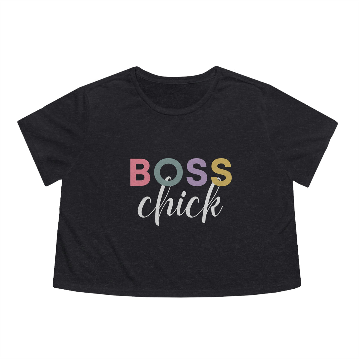 Boss Chick Womens Crop Tee