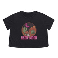 Neon Moon Womens Crop Tee