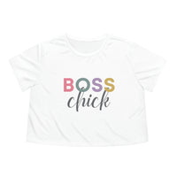 Boss Chick Womens Crop Tee