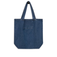 The Cat Of Man Denim Tote