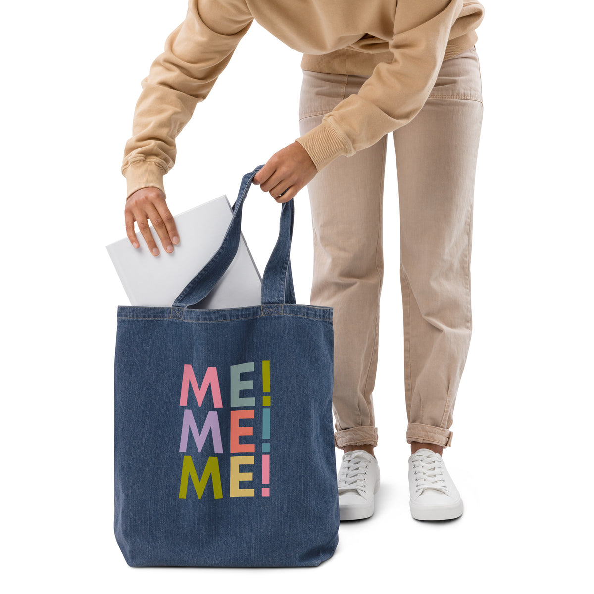 Me Me Me Denim Tote