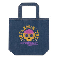 Inflamin' The Membrane Denim Tote