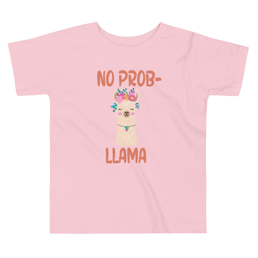 No Probllama Toddler Tee