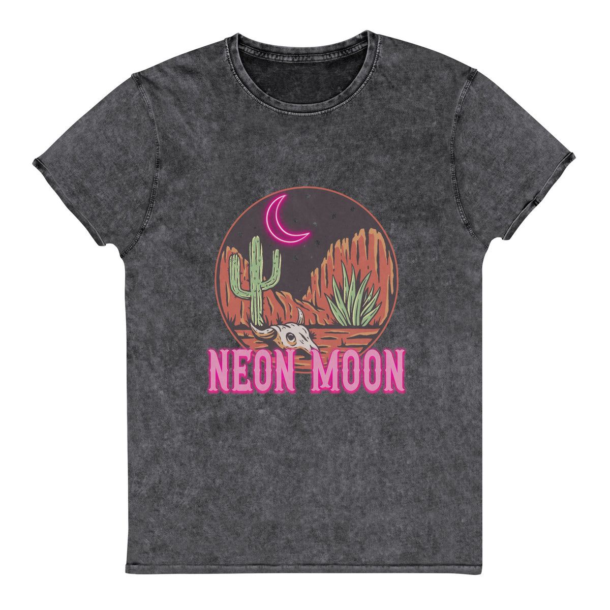 Neon Moon Mineral Wash Tee