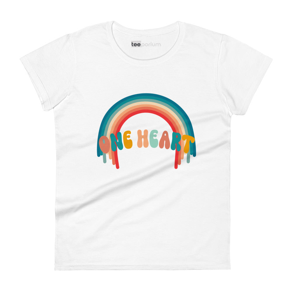 One Heart Womens Tee