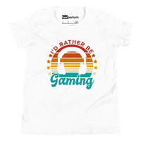 I'd Rather Be Gaming lI Kids Tee